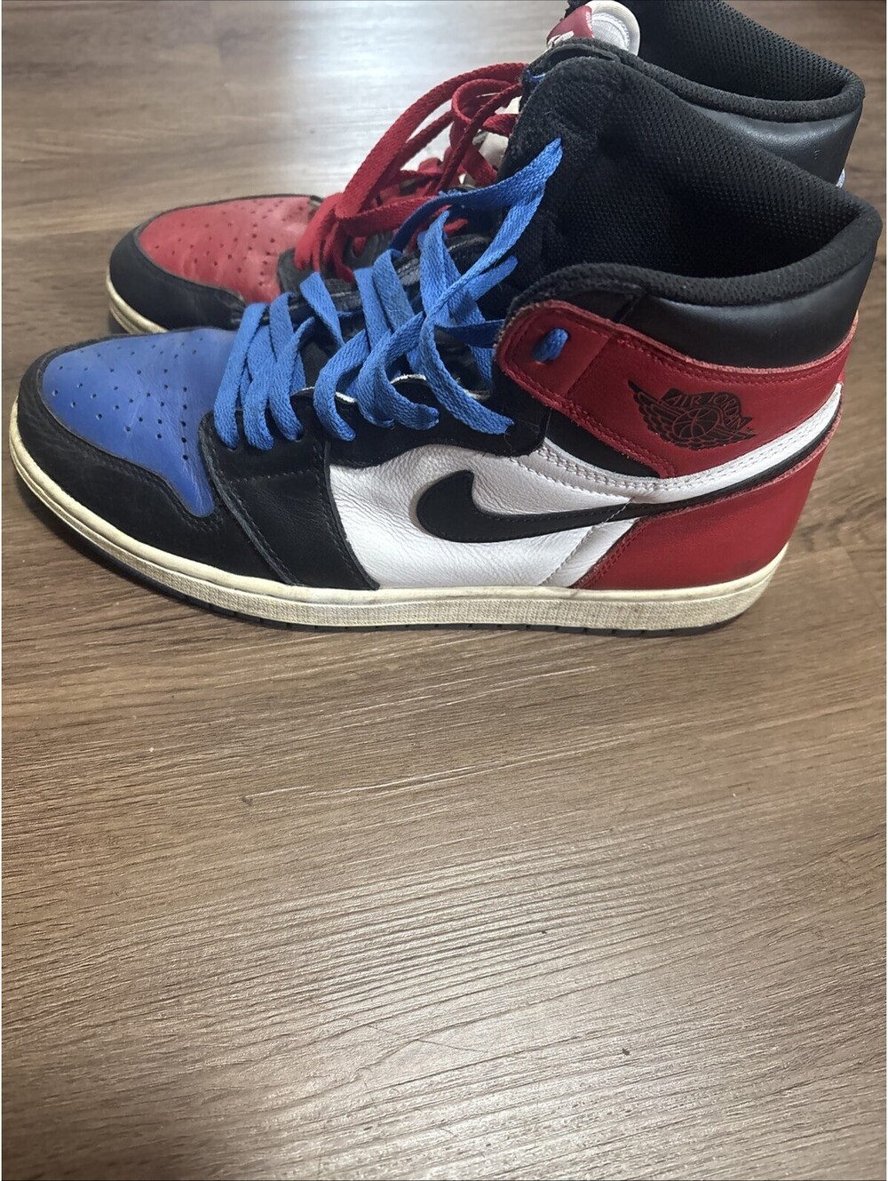 Nike Air Jordan Men's Size 11 Red Black And Blue